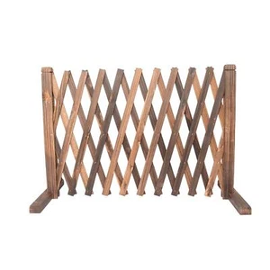 Fond de tir de treillis de jardin rétractable de clôture en bois pour - Photo 1/6
