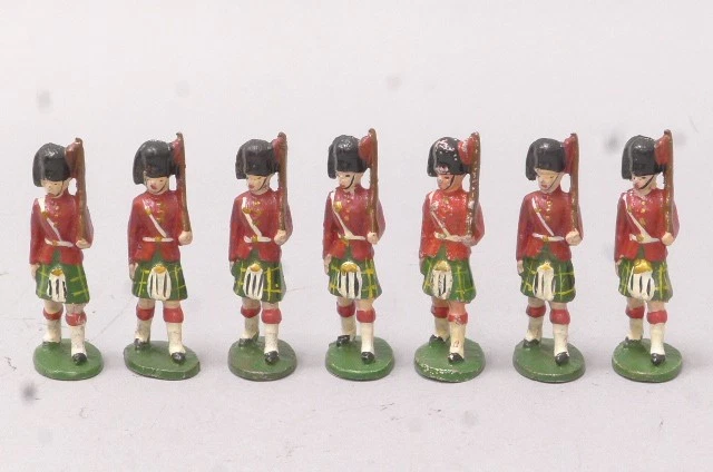 Wend-Al British Toy Soldiers Seaforth Highlanders Historical Figures Foto 1 de 3