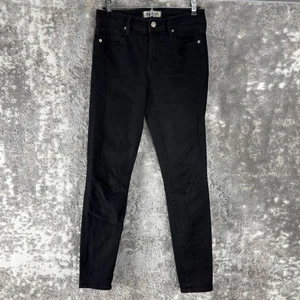 Madewell Gr. 26 High Rise Skinny Jeans schwarz Denim Hose Stretch Knopf Reißverschluss - Bild 1 von 13