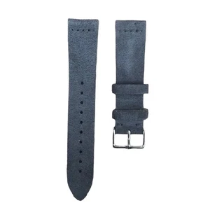 Tempomat 20mm Grey Suede Strap for Breitling, Tudor, Panerai, Tag Rolex - Picture 1 of 4