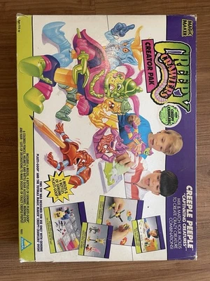 Mattel 1993 Vintage Thingmaker Creepy Crawlers Creeple Peeple Molds Juego de 13 Foto 1 de 2