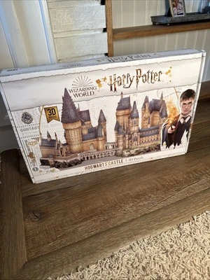 Rompecabezas 3D paisaje urbano 4D Harry Potter: Castillo de Hogwarts - 428 piezas - NUEVO sellado Foto 1 de 4