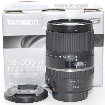 Tamron AF 16-300mm 3.5-6.3 Di II VC PZD Objektiv für Canon 1 Jahr Gewähr #X - Bild 1 von 4