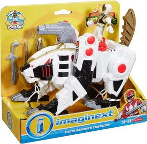Imaginext Power Rangers White Ranger und Tiger Zord - Bild 1 von 6