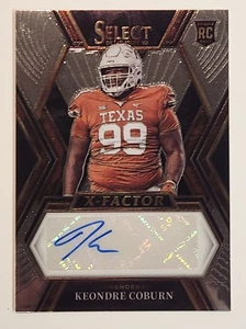 2023 Panini Select Draft Picks - X-Factor Firme Keondre Coburn #XS-KCO (AU, - Foto 1 di 2