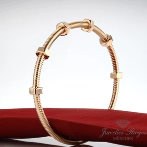 Cartier Armreif Ecrou Rosegold 750 Größe 20 Gold Armband - Bild 1 von 4