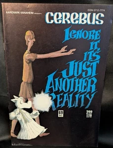 CEREBUS the Aardvark #69 Aardvark-Vanaheim Dec.1984 Dave Sim High Grade Comic - Picture 1 of 2