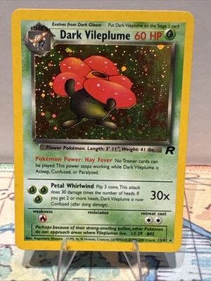 Dark Vileplume 13/82 Team Rocket Holo - Image 1 of 4