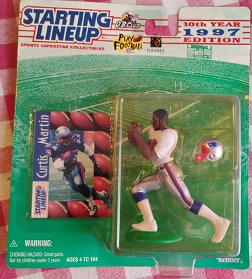 1997 Стартовый состав Футбол Кертис Мартин England Patriots NFL - Изображение 1 из 4
