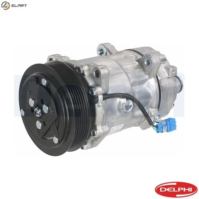 COMPRESSOR AIR CONDITIONING TSP0159381 FOR VW CARAVELLE/EUROVAN/IV/Bus/Mk LT - Image 1 of 4