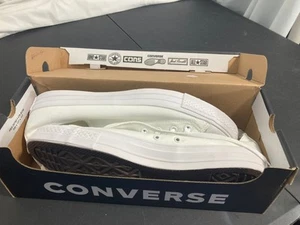 Converse Chuck Taylor All Star Ox Monochrome White Mens Size 13 Mens - Picture 1 of 10