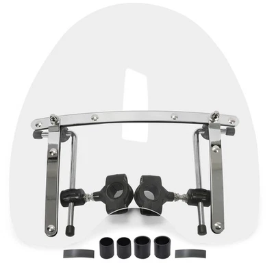 18"x16" Clear Windshield Windscreen For Suzuki Savage Intruder Volusia Boulevard - Image 1 of 4