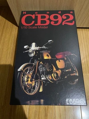 Modellino motocicletta EBBRO Honda CB92 scala 1/10 Japan con scatola usato - Immagine 1 di 4