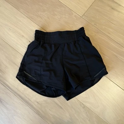 Lululemon Hotty Hot Short HR Lined 4" Inseam Women’s 2 - Image 1 of 4