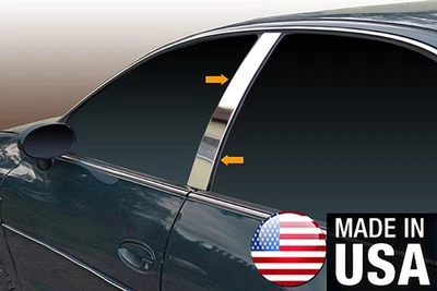 TYGER For 95-99 Oldsmobile Aurora 4Door 4PC Stainless Steel Pillar Post Trim Foto 1 de 4