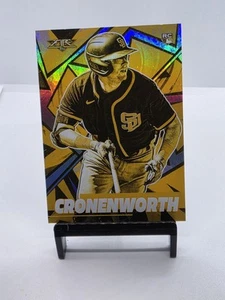 2021 Topps Fire Jake Cronenworth Gold Minted Rookie San Diego Padres #70 - Picture 1 of 3