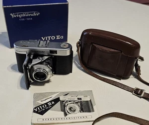 Voigtländer Vito IIa – 35mm Klappkamera (1950er) mit OVP & Anleitung  - Bild 1 von 23