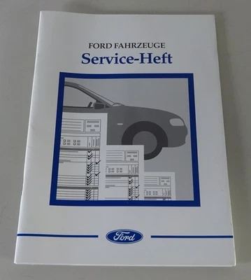 Scheckheft Ford Maverick, Explorer, Transit, Puma, Escort, Ka, Fiesta...07/1996 - Bild 1 von 3