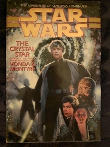 STAR WARS, DER KRISTALLSTERN GEBUNDENES BUCH, DAS ICH NUR EINMAL GELESEN HABE. GUT ZU LESEN. 1994. - Bild 1 von 9