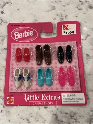 Винтажные повседневные туфли Barbie Little Extras - запечатанные новые из старых запасов 2000 г. - Изображение 1 из 4