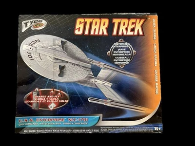 STAR TREK U.S.S. ENTERPRISE NCC-1701 by Tyco QUICK CHARGE FLIER FREE FLIGHT NEW - Image 1 of 4