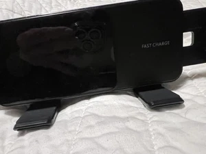 Car Wireless Phone Charger Mount Holder Air Vent Fast Charge Universal - Picture 1 of 10