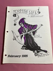 TATTOO LIFE MAGAZINE - February 1985 - Picture 1 of 9