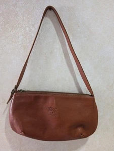 Il Bisonte Leder Umhängetasche, Leder, 16,5x31cm, verstellbarer Riemen, gebraucht - Bild 1 von 6