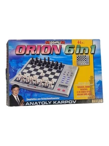 Millennium Chess Computer Orion 6 in 1 Content Never Used New - Picture 1 of 6