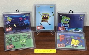 2025 Topps Chrome SpongeBob S-O-N-G-S Songs: Goofy Goober Rock F.U.N. - 5 Stück - Bild 1 von 7