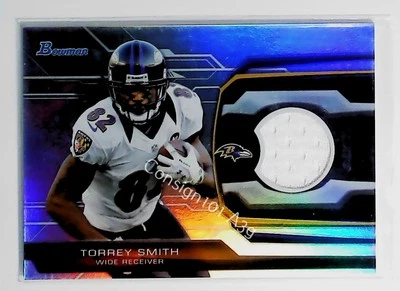 2013 Bowman #BR-TS Torrey Smith Relics - Image 1 of 2