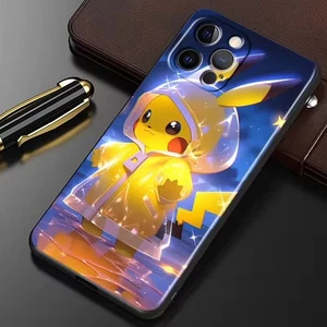 Pokemon Pikachu Hoodie Art iPhone Case 11 12 13 14 15 - Picture 1 of 3
