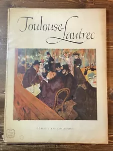 Henri De Toulouse-Lautrec Art Treasures of the World Book  16 Full Color Prints - Picture 1 of 4