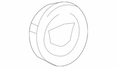 Tapacubos central de rueda genuinos GM 2007-2017 Cadillac escudo cromado y corona 9596628 Foto 1 de 2