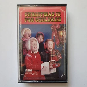Christmas Is For Children Cassette Tape 1986 By Various Artists RCA DPK1-0744 - Picture 1 of 5