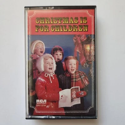 Christmas Is For Children Cassette Tape 1986 By Various Artists RCA DPK1-0744 - Image 1 of 4