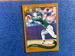TOPPS BASEBALL 2002 ATHLETICS MENECHINO 39 MINT - Picture 1 of 2