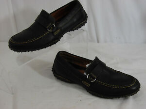 BORN Driving Moccasin Brown Leather Shoes Women Size 7.5 Loafer   W3765 EUC