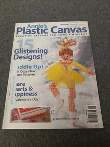 Jan 2007 Annies Plastic Canvas Pattern Magazine 15 Designs Winter Valentine 9619 - Picture 1 of 4