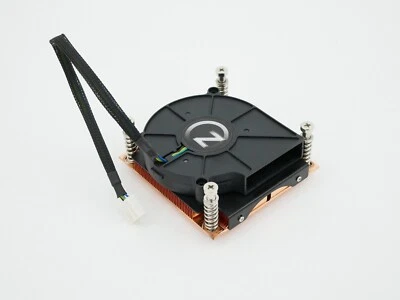 Dynatron 1U K199 LGA1155/1156 Active Copper Heatsink DB128015BU-A HEAT-1U-K199 - Image 1 of 4