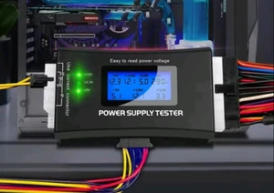 Netzteil Tester ATX LCD HD 20 24 Pin SATA LCD Diagnose Netzteil Checker - Bild 1 von 2