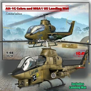 ICM 48298 AH-1G COBRA UND M8A1 LANDEMATTE MODELLBAUSATZ - Bild 1 von 7