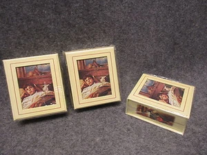 2006 Giftco Jim Daly Boy & Dog (3) Notepads w/ Picture Box NEW Great Gift - Picture 1 of 7