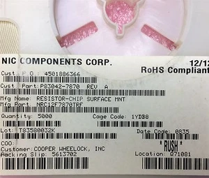 RES 1/4W 787 OHMS 1% SM NRC12F7870TRF  1000 PCS *FREE SHIPPING* - Picture 1 of 1