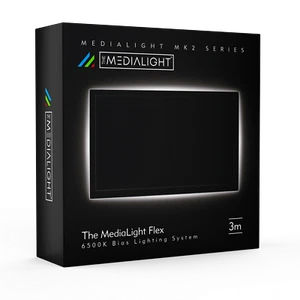 MediaLight Mk2 Flex V2 3m D65 6500CRI98 Bias Oświetlenie zasilane przez USB - Zdjęcie 1 z 7
