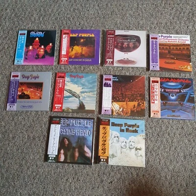 Deep Purple - 10 CD's  - Japanpressungen - mit OBI - WPCR - Bild 1 von 4
