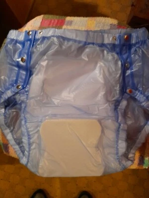 MARKENLOS AB DL Windelhose Art wie Suprima Mit Windelhalter und Spreizt Keil Windel M -XXL