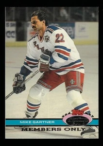 1991 Topps Stadium Club Members Only Mike Gartner - Picture 1 of 2