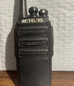 Retevis H-777 Two Way Walkie Talkie Radio - Black For Parts Only. No Battery - Zdjęcie 1 z 4