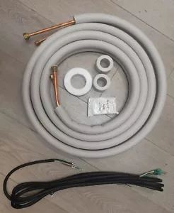 Kit de accesorios de conexión de mini línea dividida sin conductos de cobre, 1/4''-3/8''-16 ft - Imagen 1 de 1